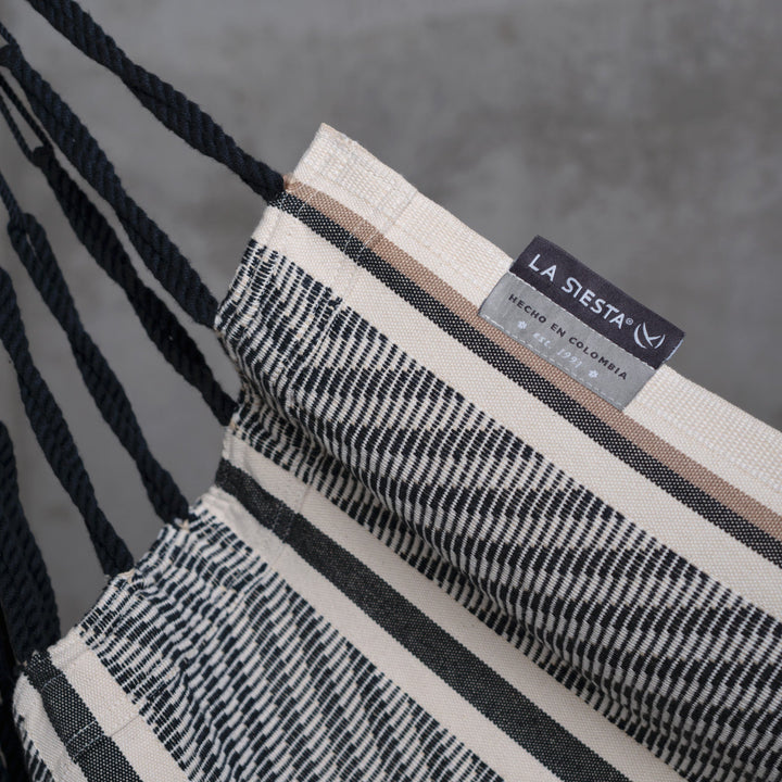 Cumbia Organic Zebra – Organic Cotton Hammock Chair