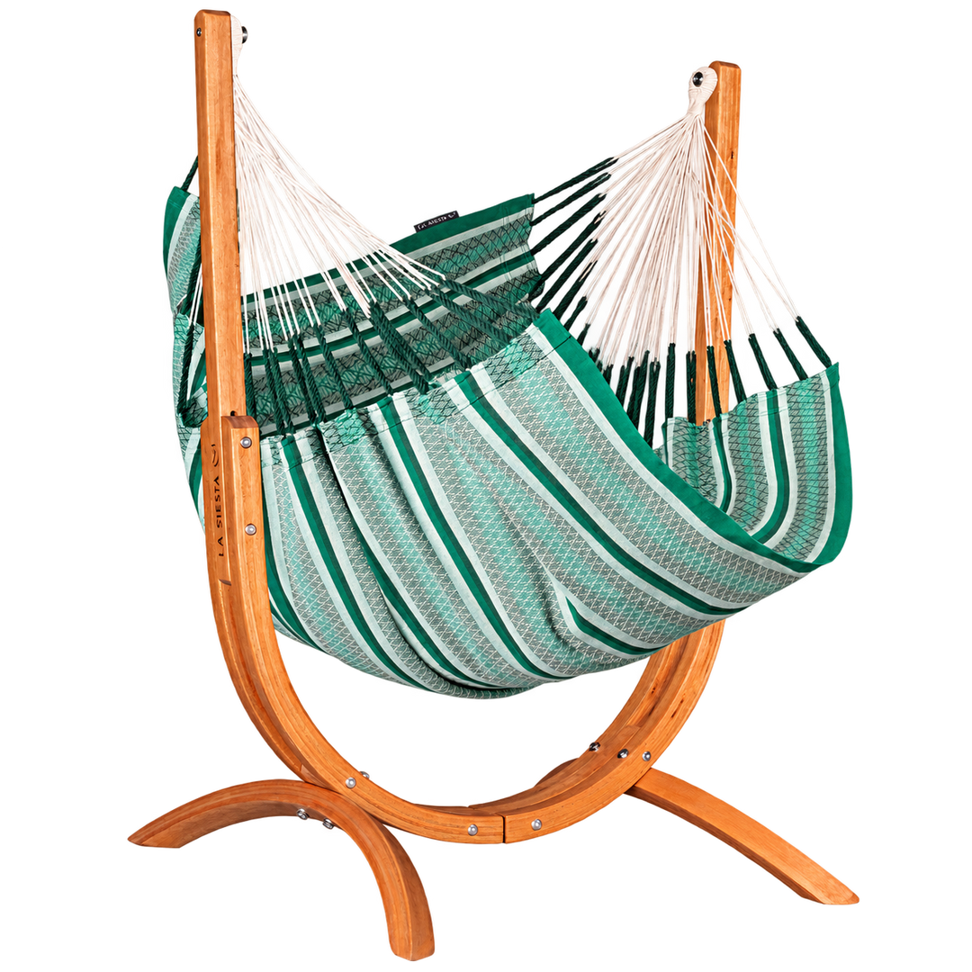 Udine Organic Comfort Hammock Chair with Stand – Agave