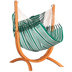 Udine Organic Comfort Hammock Chair with Stand – Agave