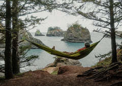 Wallaby Everyday Single Camping Hammock with Tree Straps