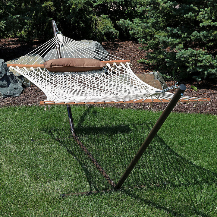 Rope Hammock Stand Pad Pillow Desert Stripe product