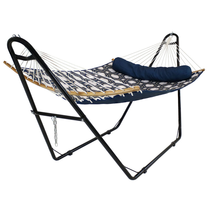 Universal Multi-Use Heavy-Duty Hammock Stand Black detail