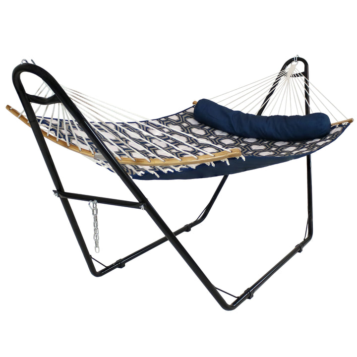 Sunnydaze Universal Heavy-Duty Steel Hammock Stand, 550 lb Capacity