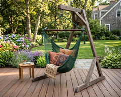 Basic Rope Hammock Chair – Green