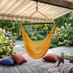 Basic Rope Hammock Chair – Yellow