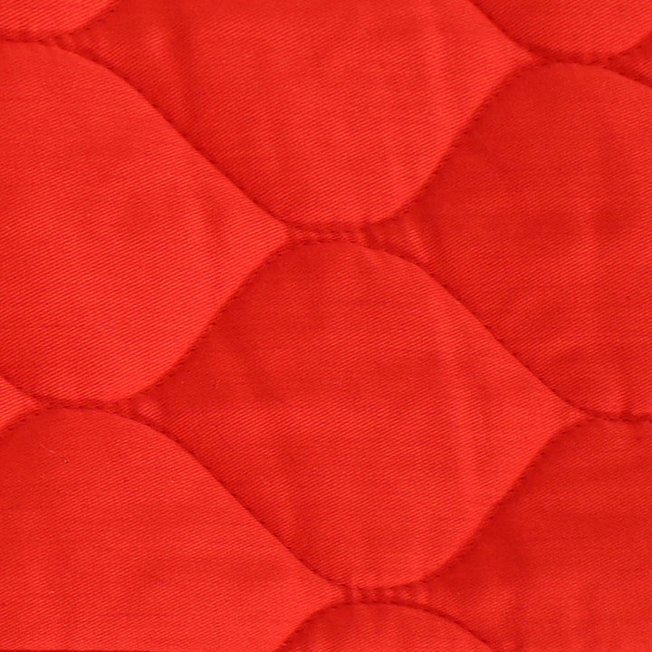 Quilted Fabric 2-Person Hammock with Pillow and Stand Red detail