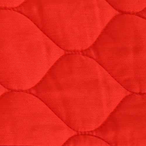 Sunnydaze 2-Person Quilted Hammock with Bolster Pillow Red detail
