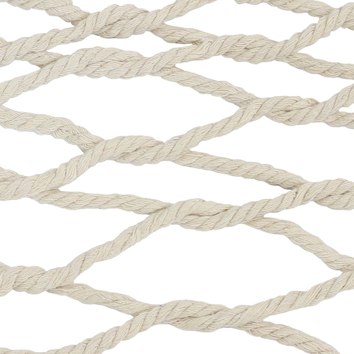 Sunnydaze Cotton Blend Double Rope Hammock with 15&