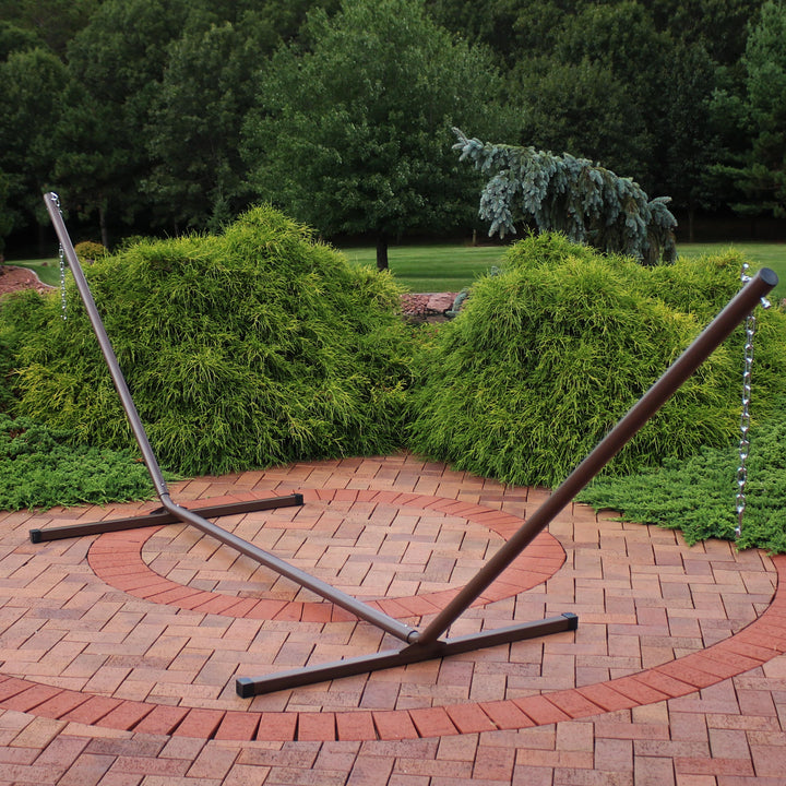 Sunnydaze Heavy-Duty Steel Hammock Stand, 12&