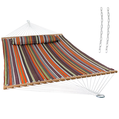 Sunnydaze Quilted Fabric Hammock Canyon Sunset product