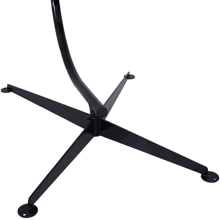 Hanging C-Stand for Hammock Chair Swing Black dimensions