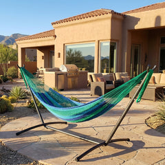 Thick-Cord Handwoven Double Mayan Hammock