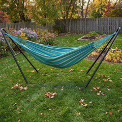 Double Brazilian Hammock with Stand