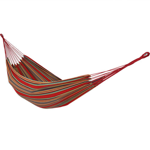 Sunnydaze Cotton Double Brazilian Hammock – Sunset