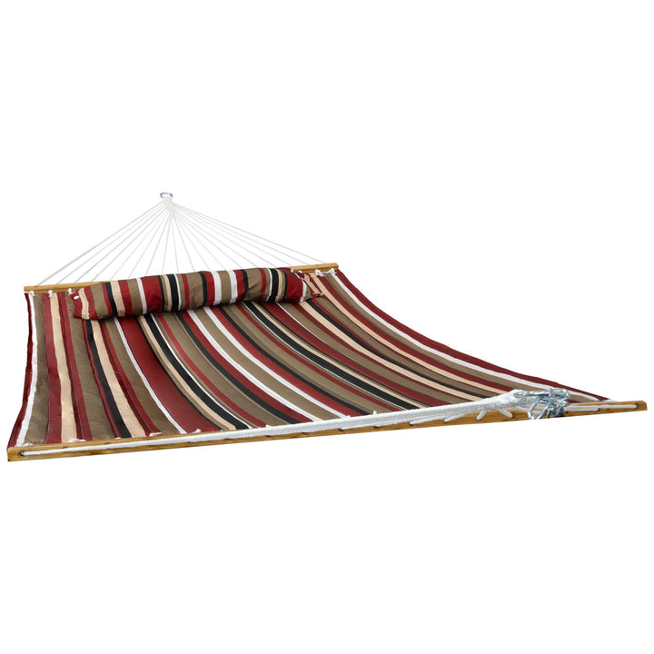 Sunnydaze Extra Large Quilted Hammock Awning Stripe dimensions
