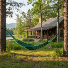 Thick-Cord Handwoven Double Mayan Hammock