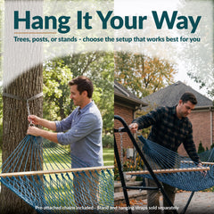 Cotton Comfort Double Rope Hammock