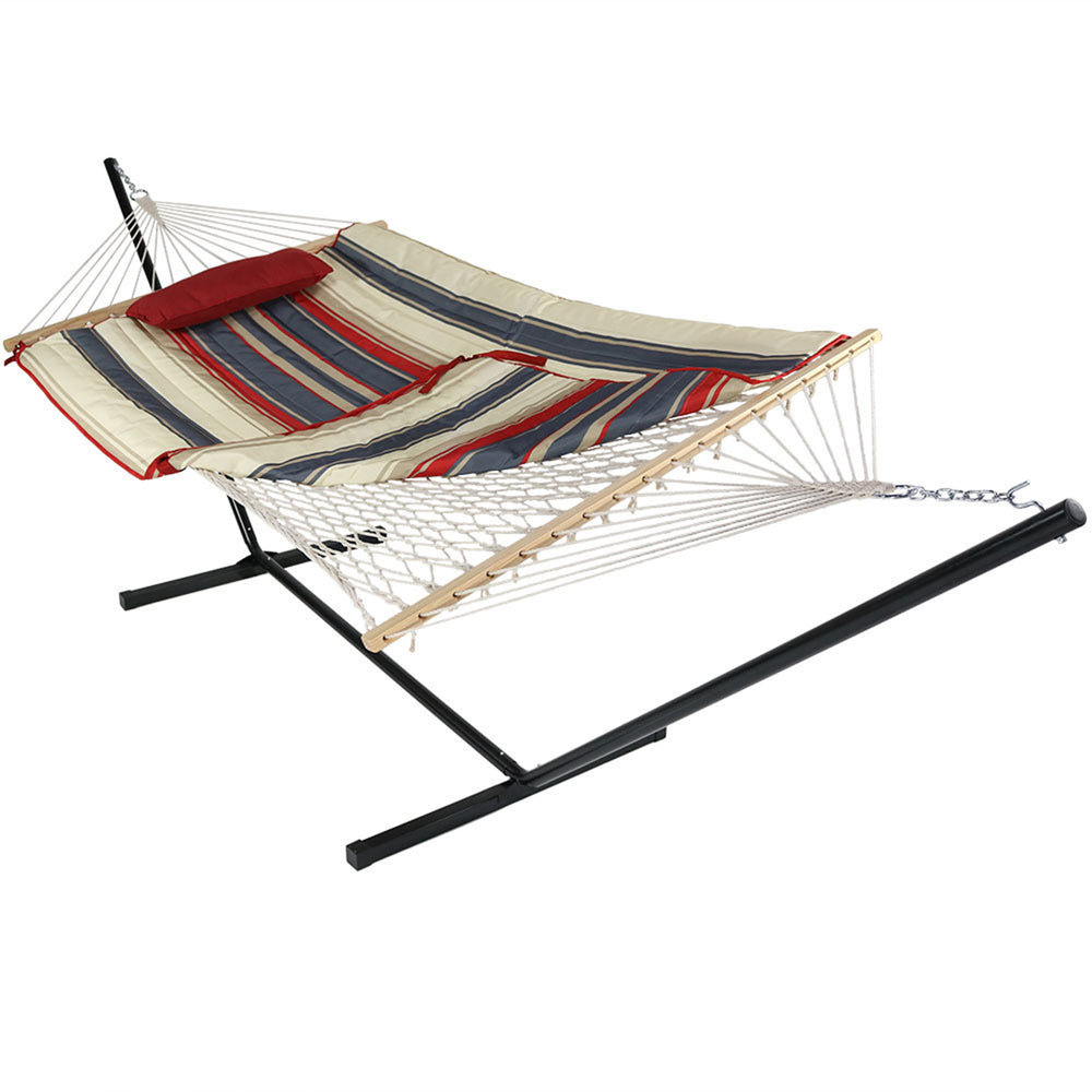 Rope Hammock Stand Pad Pillow Modern Lines product