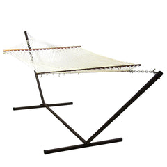 Cotton Comfort Double Rope Hammock with 15&