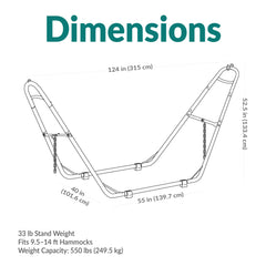 Universal Heavy-Duty Hammock Stand