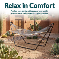 Cotton Comfort Double Rope Hammock