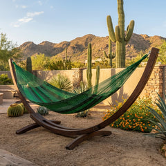 Thick-Cord Handwoven Double Mayan Hammock