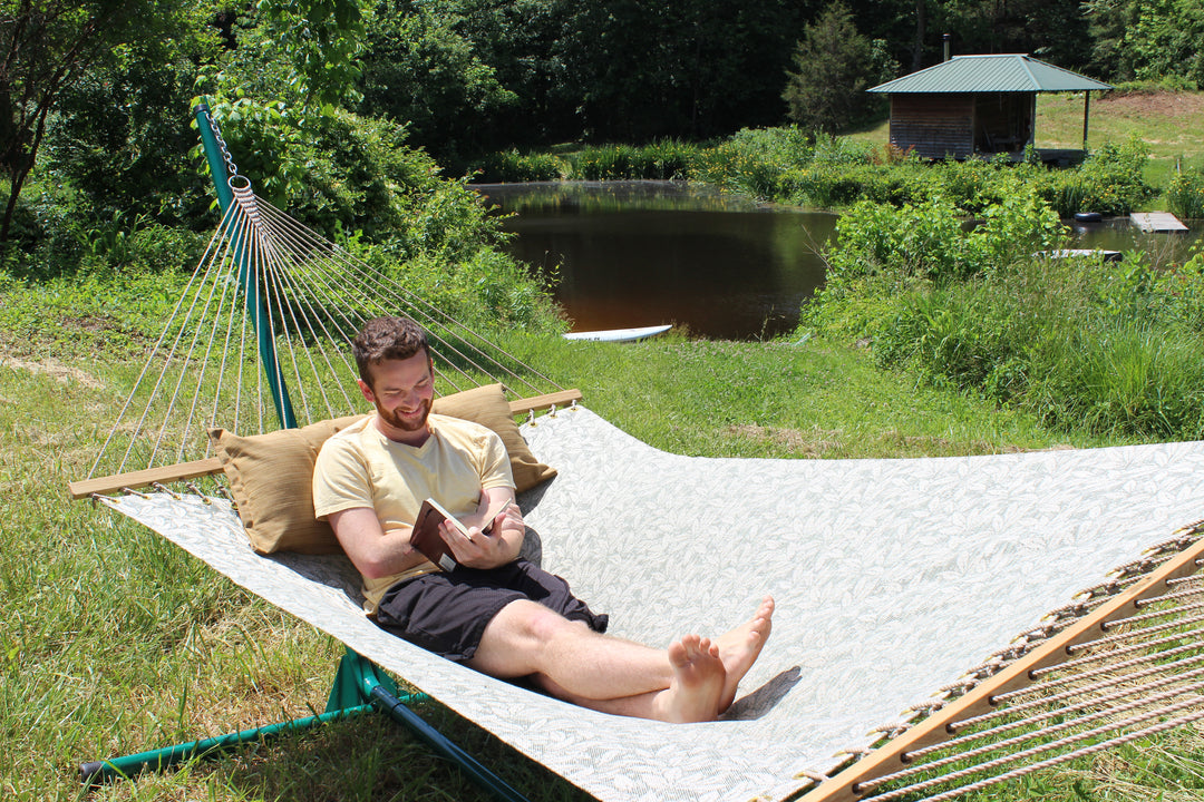 Sundrifter Sunbrella Sling Fabric Hammock - Myrtle