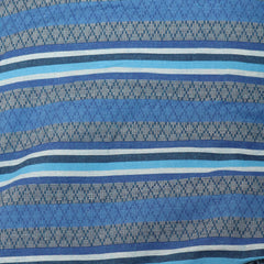 Cushioned Hammock Chair with Pillows – Cornflower Stripes