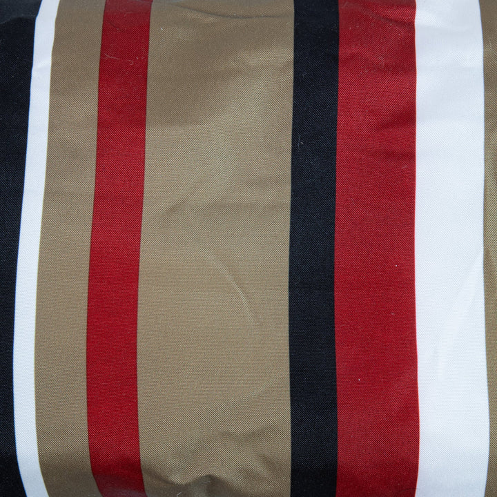 Sunnydaze Extra Large Quilted Hammock Awning Stripe detail