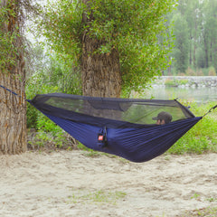 Skeeter Beeter XT Single Camping Hammock with Built-In Bug Net