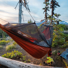 Skeeter Beeter XT Single Camping Hammock with Built-In Bug Net