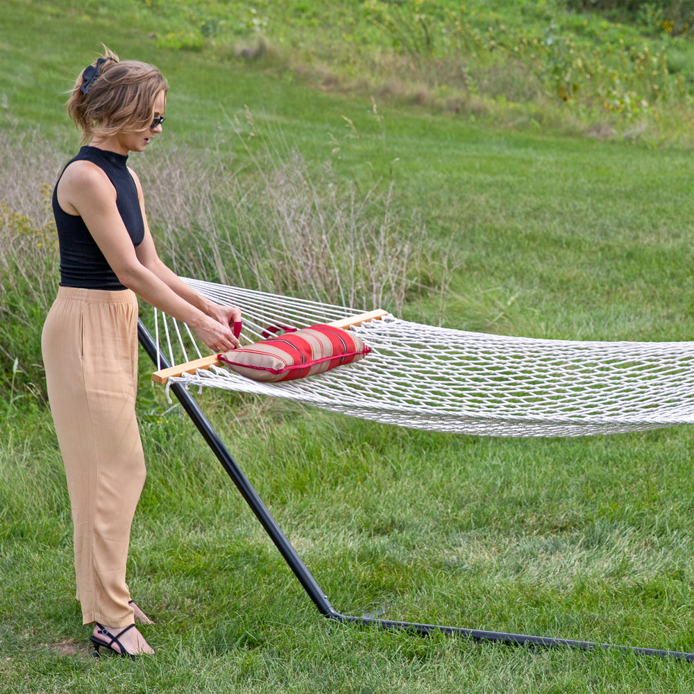 Rope Hammock Stand Pad Pillow dimensions