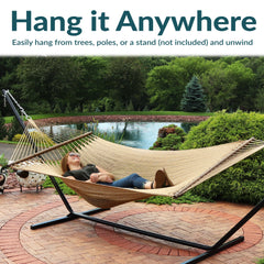 Soft-Spun Double Rope Hammock