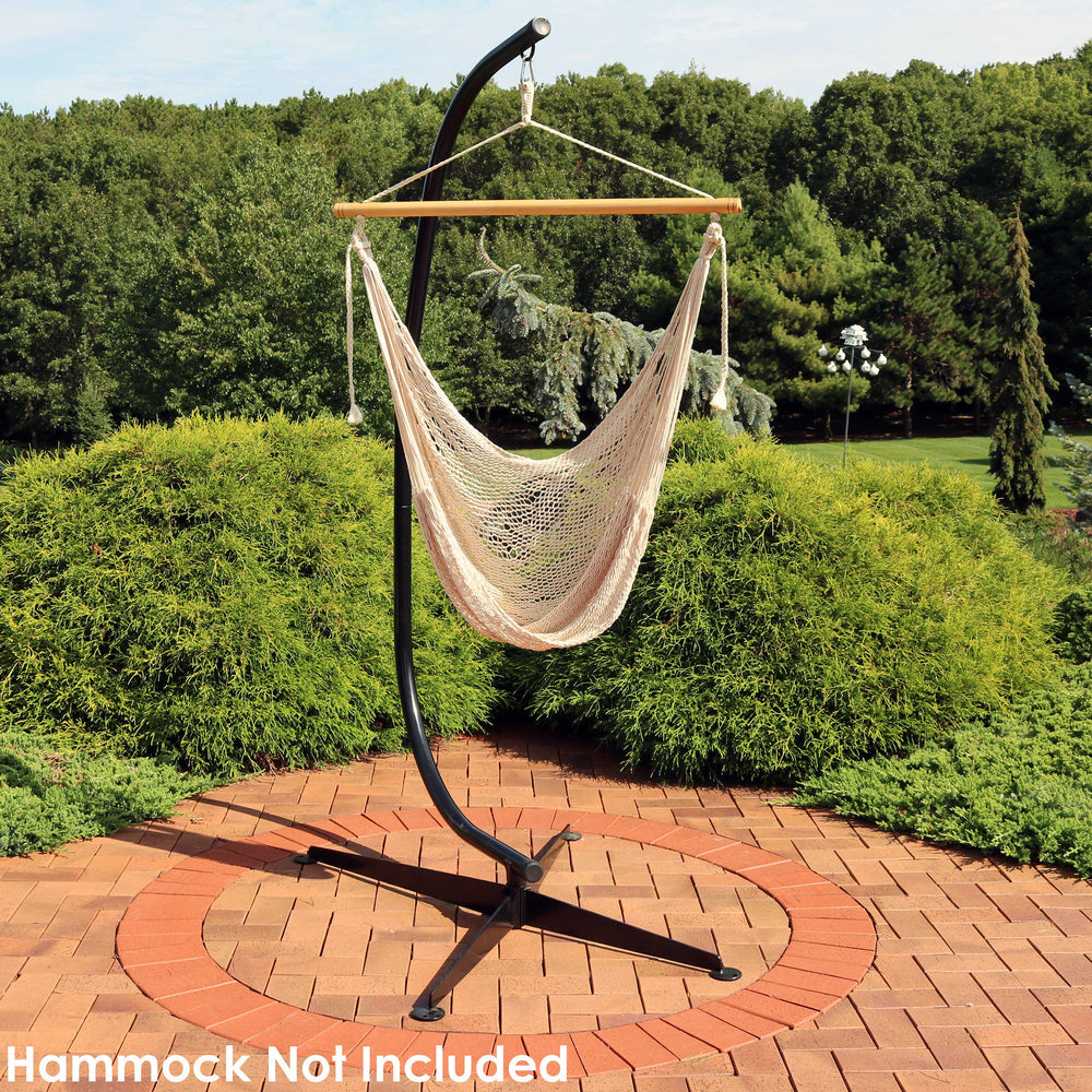 Hanging C-Stand for Hammock Chair Swing Black product