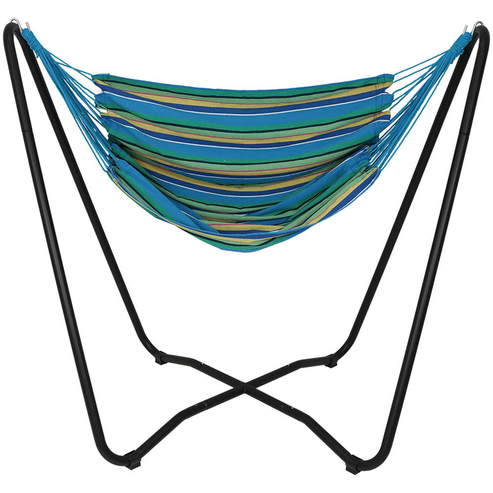 Hanging Rope Hammock Chair Stand Ocean Breeze detail