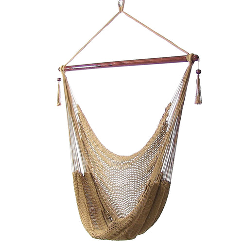 Sunnydaze Caribbean XL Hammock Chair Tan product