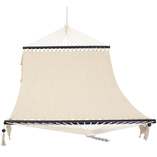 Sunnydaze Woven Double Hammock Spreader Bars Natural product